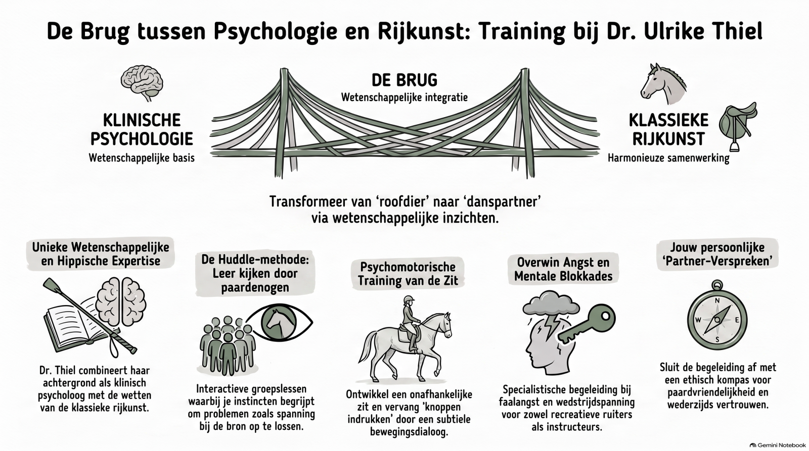 De Brug tussen Psychologie en Rijkunst - Training bij Dr. Ulrike Thiel